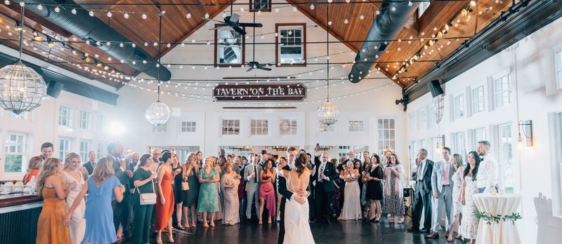 The sales bay wedding